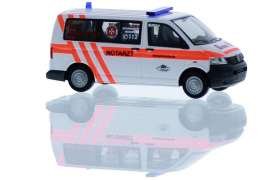 Volkswagen  - T5 white/red - 1:87 - Rietze - R51931 - RZ51931 | Toms Modelautos