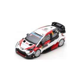 Toyota  - Yaris WRC 2020 white/red/black - 1:43 - Spark - s6556 - spas6556 | Toms Modelautos