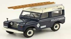 Land Rover  - Santana 88 1989 blue/white - 1:43 - Magazine Models - magPub006 | Toms Modelautos