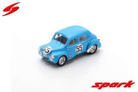Renault  - 4CV 1952 blue - 1:43 - Spark - S5226 - spaS5226 | Toms Modelautos