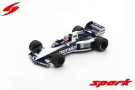 Brabham  - BT52B 1983 white/blue - 1:43 - Spark - S7098 - spaS7098 | Toms Modelautos