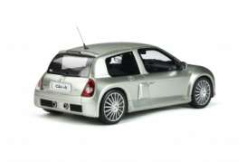 Renault  - Clio 2003 grey titanium - 1:18 - OttOmobile Miniatures - OT842 - otto842 | Toms Modelautos