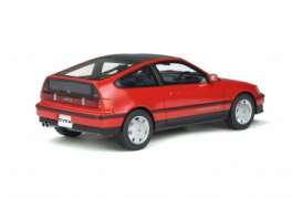 Honda  - CR-X 1988 red - 1:18 - OttOmobile Miniatures - OT855 - otto855 | Toms Modelautos