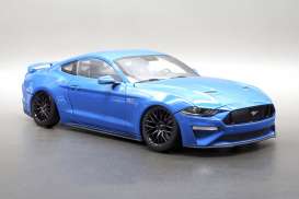 Ford  - Mustang GT 5.0 coupe 2019 kona blue - 1:18 - Diecast Masters - 61003 - DM61003 | Toms Modelautos