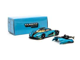 Koenigsegg  - Agera Prototype blue/black - 1:64 - Tarmac - T64G-005-RSR - TC-T64G005-RSR | Toms Modelautos