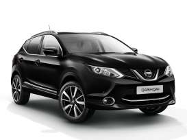 Nissan  - Qashqai 2014 black - 1:43 - Triple9 Premium - T9P10029 | Toms Modelautos