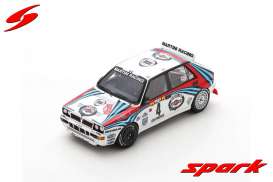 Lancia  - Delta 1992 white/red/blue - 1:43 - Spark - S9015 - spaS9015 | Toms Modelautos