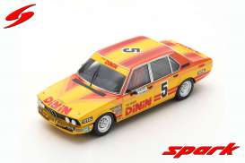 BMW  - 530I 1979 yellow/red - 1:43 - Spark - sf007 - spasf007 | Toms Modelautos