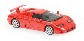 Bugatti  - EB 110 1994 red - 1:43 - Minichamps - 940102111 - mc940102111 | Toms Modelautos