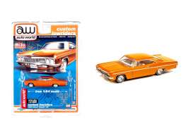 Chevrolet  - Impala SS convertible 1962 orange - 1:64 - Auto World - CP7659 - AWCP7659 | Toms Modelautos