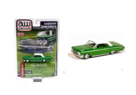 Chevrolet  - Impala SS hardtop 1962 green/white - 1:64 - Auto World - CP7657 - AWCP7657 | Toms Modelautos