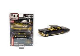 Chevrolet - Impala SS hardtop 1962 black/gold - 1:64 - Auto World - CP7656 - AWCP7656 | Toms Modelautos Chevrolet - Impala SS hardtop 1962 black/gold - 1:64 - Auto World - CP7656 - AWCP7656 | Toms Modelautos