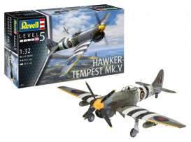 Military Vehicles  - Hawker Tempest V  - 1:32 - Revell - Germany - 03851 - revell03851 | Toms Modelautos