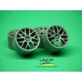 Rims &amp; tires Accessoires - 1:24 - USCP - 24W060 | Toms Modelautos