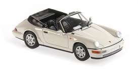 Porsche  - 911 1990 white - 1:43 - Maxichamps - 940067330 - mc940067330 | Toms Modelautos