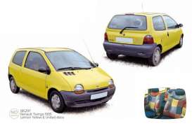 Renault  - Twingo 1995 lemon yellow - 1:18 - Norev - 185297 - nor185297 | Toms Modelautos