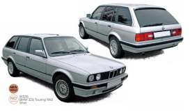 BMW  - 325i Touring 1991 silver - 1:18 - Norev - 183216 - nor183216 | Toms Modelautos