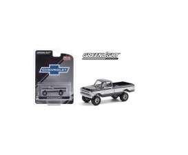Chevrolet - K10 pick-up 1969 black/silver - 1:64 - GreenLight - 51337 - gl51337 | Toms Modelautos Chevrolet - K10 pick-up 1969 black/silver - 1:64 - GreenLight - 51337 - gl51337 | Toms Modelautos