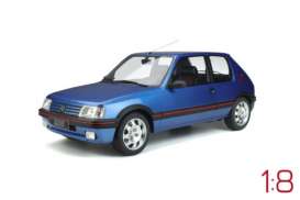Peugeot - 205 GTi 1.9 1991 blue - 1:8 - GT Spirit - GTS800402 - GTS800402 | Toms Modelautos Peugeot - 205 GTi 1.9 1991 blue - 1:8 - GT Spirit - GTS800402 - GTS800402 | Toms Modelautos