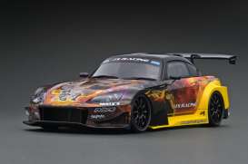 Honda  - S2000 black/yellow - 1:18 - Ignition - IG2009 - IG2009 | Toms Modelautos
