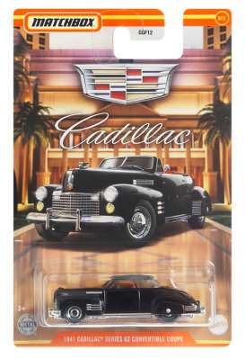 Cadillac - series 62 convertible 1941 black - 1:64 - Matchbox - GWG99 - MBGWG99 | Toms Modelautos Cadillac - series 62 convertible 1941 black - 1:64 - Matchbox - GWG99 - MBGWG99 | Toms Modelautos