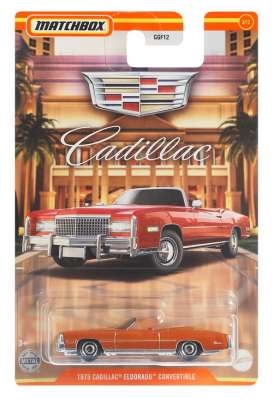 Cadillac - Eldorado convertible 1975 red - 1:64 - Matchbox - GWH02 - MBGWH02 | Toms Modelautos Cadillac - Eldorado convertible 1975 red - 1:64 - Matchbox - GWH02 - MBGWH02 | Toms Modelautos