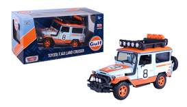 Toyota - FJ40 1974 light blue/orange - 1:24 - Motor Max - 79658 - mmax79658 | Toms Modelautos Toyota - FJ40 1974 light blue/orange - 1:24 - Motor Max - 79658 - mmax79658 | Toms Modelautos