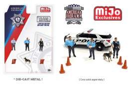 Figures  - Police  - 1:64 - American Diorama - 76459 - AD76459 | Toms Modelautos