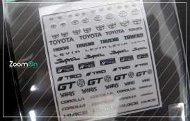 Accessoires Toyota - 1:24 - ZoomOn - ZD026 - ZD026 | Toms Modelautos
