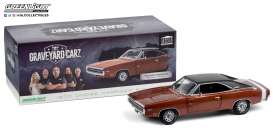 Dodge  - Charger 1970 dark brunt orange - 1:18 - GreenLight - 19077 - gl19077 | Toms Modelautos
