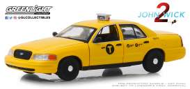 Ford  - Crown Victoria 2008 yellow - 1:43 - GreenLight - 86561 - gl86561 | Toms Modelautos