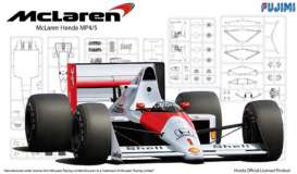 McLaren  - Honda MP4/5 1989  - 1:20 - Fujimi - 091938 - fuji091938 | Toms Modelautos