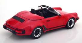 Porsche  - 911 Speedster 1989 red - 1:18 - KK - Scale - 180451 - kkdc180451 | Toms Modelautos