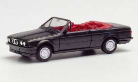BMW  - 3 Cabrio black - 1:87 - Herpa - 30595-002 - herpa30595-002 | Toms Modelautos