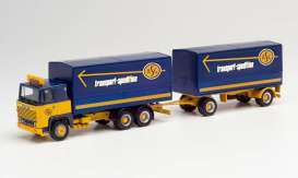 Scania  - 141 blue/yellow - 1:87 - Herpa - H312585 - herpa312585 | Toms Modelautos