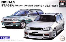 Nissan  - Stagea Autech Version 260RS  - 1:24 - Fujimi - 046136 - fuji046136 | Toms Modelautos