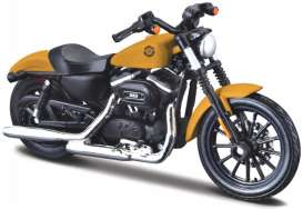 Harley Davidson  - 2014 yellow/black - 1:18 - Maisto - 19137 - mai19137 | Toms Modelautos