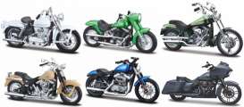 Harley Davidson  - various - 1:18 - Maisto - 34360-37 - mai34360-37 | Toms Modelautos