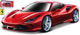 Ferrari  - F8 red - 1:43 - Bburago - 36054R - bura36054r | Toms Modelautos