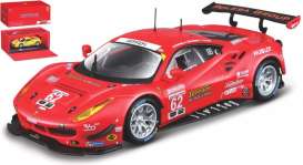 Ferrari - 488 GTE 2017 red - 1:43 - Bburago - 36301R - bura36301r | Toms Modelautos Ferrari - 488 GTE 2017 red - 1:43 - Bburago - 36301R - bura36301r | Toms Modelautos