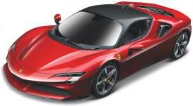 Ferrari  - red - 1:64 - Bburago - 56018 - bura56018 | Toms Modelautos
