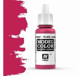 Paint Accessoires - Sunset Red - Vallejo - val70802 - val70802 | Toms Modelautos