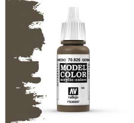 Paint Accessoires - German Camouflage Medium Brown - Vallejo - val70826 - val70826 | Toms Modelautos