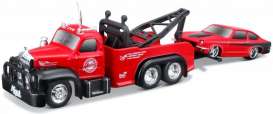 Mack Chevrolet - 1953 red/black - 1:64 - Maisto - 15055-18773-07012 - mai15055-18773-07012 | Toms Modelautos