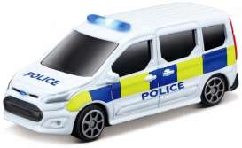 Ford  - Transit white/yellow/blue - 1:64 - Maisto - 85033-TRANS - mai85033-19187 | Toms Modelautos