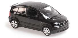 Audi - A2 2000 black - 1:43 - Maxichamps - 940019001 - mc940019001 | Toms Modelautos Audi - A2 2000 black - 1:43 - Maxichamps - 940019001 - mc940019001 | Toms Modelautos