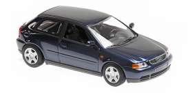 Audi  - A3 blue - 1:43 - Maxichamps - 940015100 - mc940015100 | Toms Modelautos