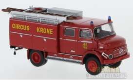 Mercedes Benz  - LAF 1113 red - 1:87 - Brekina - 47164 - brek47164 | Toms Modelautos