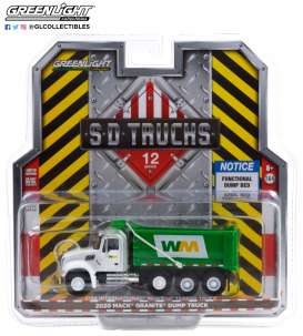 Mack - Granite 2020 white/green - 1:64 - GreenLight - 45120B - gl45120B | Toms Modelautos Mack - Granite 2020 white/green - 1:64 - GreenLight - 45120B - gl45120B | Toms Modelautos