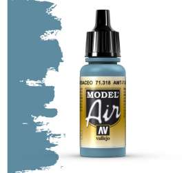 Paint Accessoires - AMT-7 Greyish Blue - Vallejo - val71318 - val71318 | Toms Modelautos